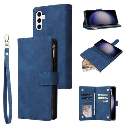 Multifunctional Frosted Zipper Wallet Leather Phone Case, For Galaxy S26 FE 5G, For Galaxy S26+ 5G, For Galaxy S26 Ultra 5G, For Galaxy S26 5G