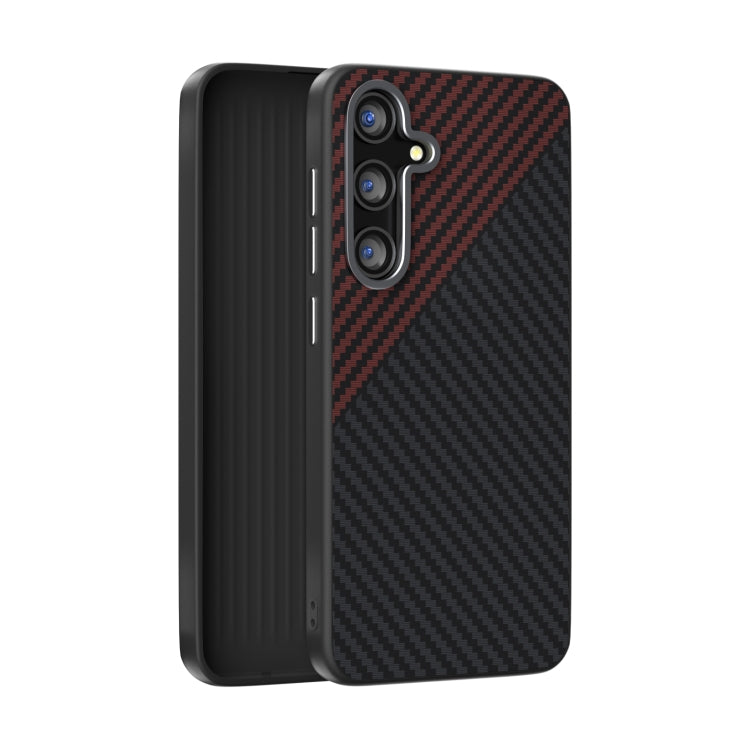 ABEEL C Carbon Fiber Series 6D Micro Relief MagSafe Phone Case, For Samsung Galaxy S25 FE 5G, For Samsung Galaxy S25 Edge 5G, For Samsung Galaxy S25 5G / S24 5G, For Samsung Galaxy S25+ 5G / S24+ 5G, For Samsung Galaxy S25 Ultra 5G���������������������...