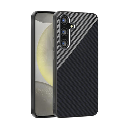 ABEEL C Carbon Fiber Series 6D Micro Relief MagSafe Phone Case, For Samsung Galaxy S25 FE 5G, For Samsung Galaxy S25 Edge 5G, For Samsung Galaxy S25 5G / S24 5G, For Samsung Galaxy S25+ 5G / S24+ 5G, For Samsung Galaxy S25 Ultra 5G���������������������...