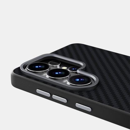 ABEEL C Carbon Fiber Series 6D Micro Relief MagSafe Phone Case, For Samsung Galaxy S26+ 5G, For Samsung Galaxy S26 Ultra 5G, For Samsung Galaxy S26 5G, For Samsung Galaxy S25 FE 5G, For Samsung Galaxy S25 Edge 5G, For Samsung Galaxy S25 5G / S24 5G