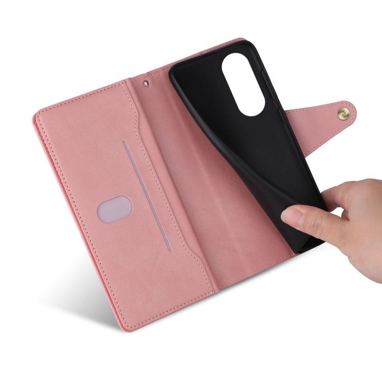 Rivet Buckle 9 Cards Three Fold Leather Phone Case, For Samsung Galaxy S25 Edge 5G, For Samsung Galaxy S25 5G, For Samsung Galaxy S25+ 5G, For Samsung Galaxy S25 Ultra 5G