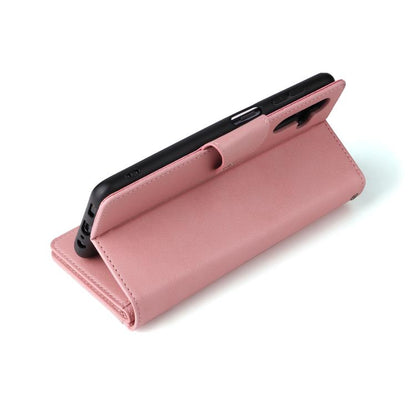 Rivet Buckle 9 Cards Three Fold Leather Phone Case, For Samsung Galaxy S26+ 5G, For Samsung Galaxy S26 Ultra 5G, For Samsung Galaxy S26 5G, For Samsung Galaxy S25 FE 5G