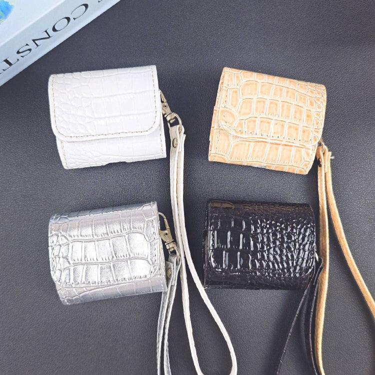 Crocodile Texture Earphones Protective Case, For AirPods 4, For AirPods Pro 2, For AirPods 3, For AirPods Pro, For AirPods 1 / 2