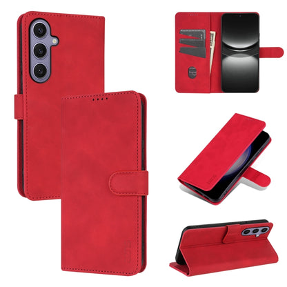 AZNS Skin Feel Calf Texture Flip Leather Phone Case, For Samsung Galaxy S25 FE 5G, For Samsung Galaxy S25 Edge 5G, For Samsung Galaxy S25 5G, For Samsung Galaxy S25+ 5G