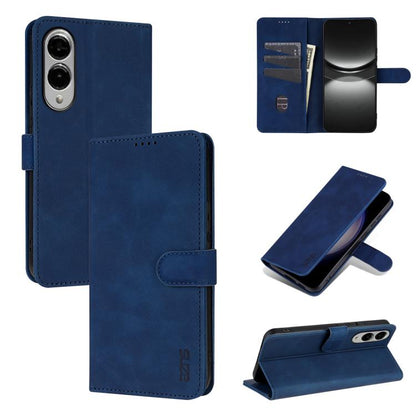 AZNS Skin Feel Calf Texture Flip Leather Phone Case, For Samsung Galaxy S25 FE 5G, For Samsung Galaxy S25 Edge 5G, For Samsung Galaxy S25 5G, For Samsung Galaxy S25+ 5G