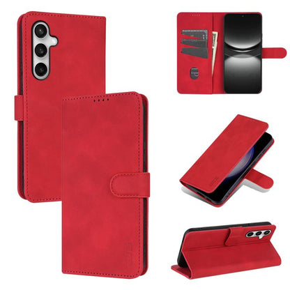 AZNS Skin Feel Calf Texture Flip Leather Phone Case, For Samsung Galaxy S25 FE 5G, For Samsung Galaxy S25 Edge 5G, For Samsung Galaxy S25 5G, For Samsung Galaxy S25+ 5G