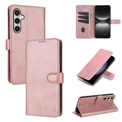 AZNS Skin Feel Calf Texture Flip Leather Phone Case, For Samsung Galaxy S25 FE 5G, For Samsung Galaxy S25 Edge 5G, For Samsung Galaxy S25 5G, For Samsung Galaxy S25+ 5G