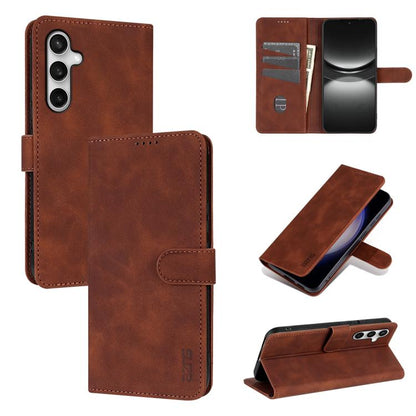 AZNS Skin Feel Calf Texture Flip Leather Phone Case, For Samsung Galaxy S25 FE 5G, For Samsung Galaxy S25 Edge 5G, For Samsung Galaxy S25 5G, For Samsung Galaxy S25+ 5G