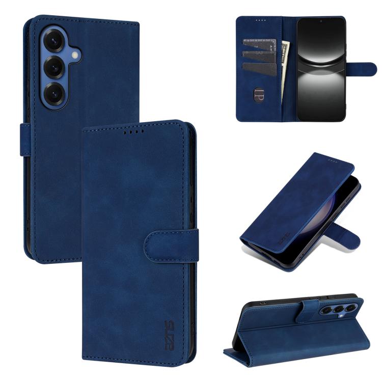 AZNS Skin Feel Calf Texture Flip Leather Phone Case, For Galaxy S26 FE 5G, For Samsung Galaxy S26+ 5G, For Samsung Galaxy S26 Ultra 5G, For Samsung Galaxy S26 5G
