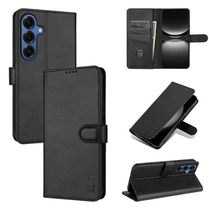AZNS Skin Feel Calf Texture Flip Leather Phone Case, For Galaxy S26 FE 5G, For Samsung Galaxy S26+ 5G, For Samsung Galaxy S26 Ultra 5G, For Samsung Galaxy S26 5G