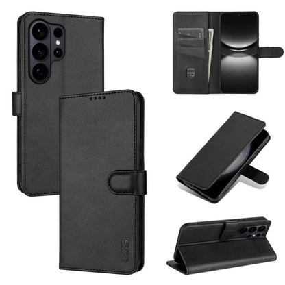 AZNS Skin Feel Calf Texture Flip Leather Phone Case, For Samsung Galaxy S26+ 5G, For Samsung Galaxy S26 Ultra 5G, For Samsung Galaxy S26 5G, For Samsung Galaxy S25 FE 5G
