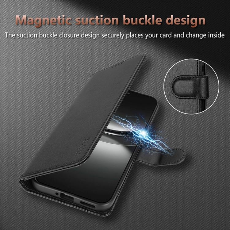 AZNS Skin Feel Calf Texture Flip Leather Phone Case, For Galaxy S26 FE 5G, For Samsung Galaxy S26+ 5G, For Samsung Galaxy S26 Ultra 5G, For Samsung Galaxy S26 5G
