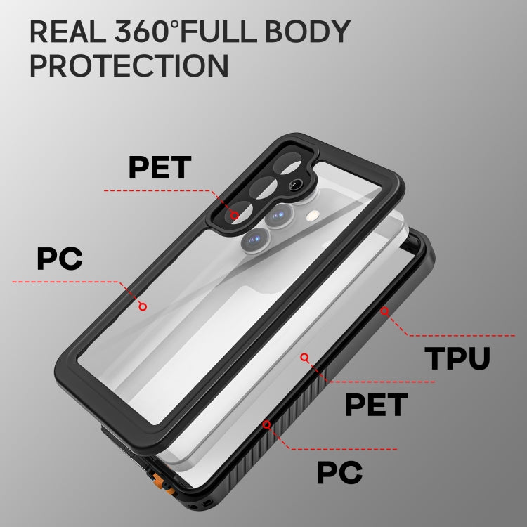 RedPepper IP68 Waterproof Triple-proof Phone Case, For Samsung Galaxy S25 5G, For Samsung Galaxy S25+ 5G, For Samsung Galaxy S25 Ultra 5G