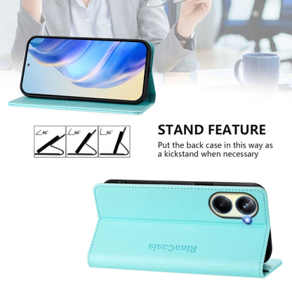 RC01 Dual-Folded Magnetic Suction RFID Leather Phone Case, For Realme 10 Pro 5G, For Realme 10 Pro+ 5G, For Realme 10 4G Global