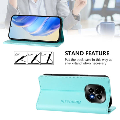 RC01 Dual-Folded Magnetic Suction RFID Leather Phone Case, For Realme C63 5G Global, For Realme Note 60 4G / C61 4G India, For Realme 13+ 5G
