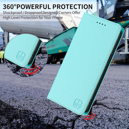 RC01 Dual-Folded Magnetic Suction RFID Leather Phone Case, For Realme GT Neo 3, For Realme 8 5G / 9 5G Indian / V13 5G, For Realme 9 Pro 5G Global / 9 5G EU Version