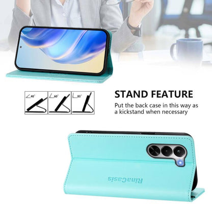 RC01 Dual-Folded Magnetic Suction RFID Leather Phone Case, For Realme P4x / OnePlus CE6 Lite, For Realme 16T 5G, For Realme P4 Power 5G
