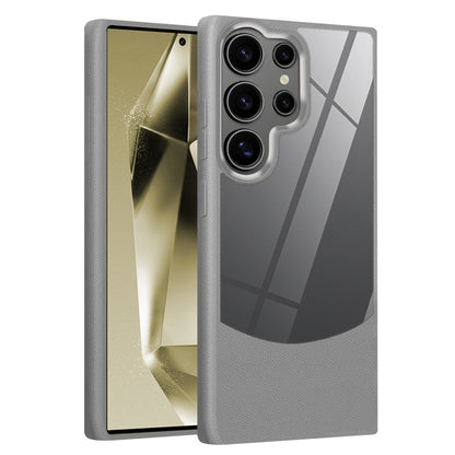 Litchi Texture TPU Hybrid Acrylic Phone Case, For Samsung Galaxy S25 5G, For Samsung Galaxy S25+ 5G, For Samsung Galaxy S25 Ultra 5G, For Samsung Galaxy S24 FE 5G, For Samsung Galaxy S24 Ultra 5G, For Samsung Galaxy S24+ 5G