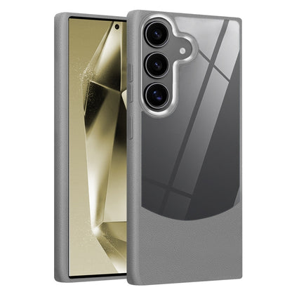 Litchi Texture TPU Hybrid Acrylic Phone Case, For Samsung Galaxy S25 5G, For Samsung Galaxy S25+ 5G, For Samsung Galaxy S25 Ultra 5G, For Samsung Galaxy S24 FE 5G, For Samsung Galaxy S24 Ultra 5G, For Samsung Galaxy S24+ 5G