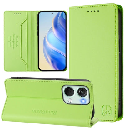 RC01 Dual-Folded Magnetic Suction RFID Leather Phone Case, For OnePlus Nord CE3, For OnePlus Nord CE 3 Lite / Nord N30, For OnePlus Nord 3 / OnePlus Ace 2V