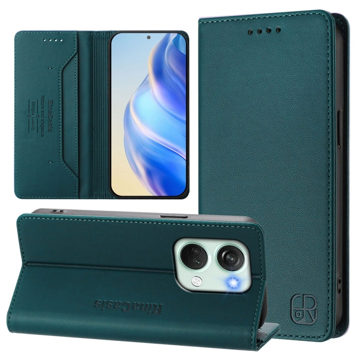 RC01 Dual-Folded Magnetic Suction RFID Leather Phone Case, For OnePlus Nord CE3, For OnePlus Nord CE 3 Lite / Nord N30, For OnePlus Nord 3 / OnePlus Ace 2V