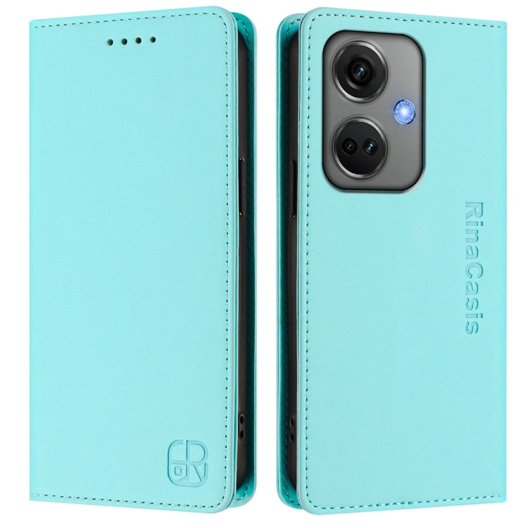 RC01 Dual-Folded Magnetic Suction RFID Leather Phone Case, For OnePlus Nord CE3, For OnePlus Nord CE 3 Lite / Nord N30, For OnePlus Nord 3 / OnePlus Ace 2V