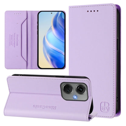 RC01 Dual-Folded Magnetic Suction RFID Leather Phone Case, For OnePlus Nord CE3, For OnePlus Nord CE 3 Lite / Nord N30, For OnePlus Nord 3 / OnePlus Ace 2V