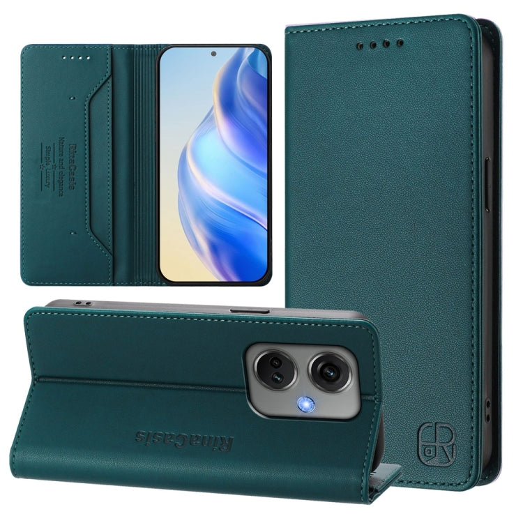 RC01 Dual-Folded Magnetic Suction RFID Leather Phone Case, For OnePlus Nord CE3, For OnePlus Nord CE 3 Lite / Nord N30, For OnePlus Nord 3 / OnePlus Ace 2V