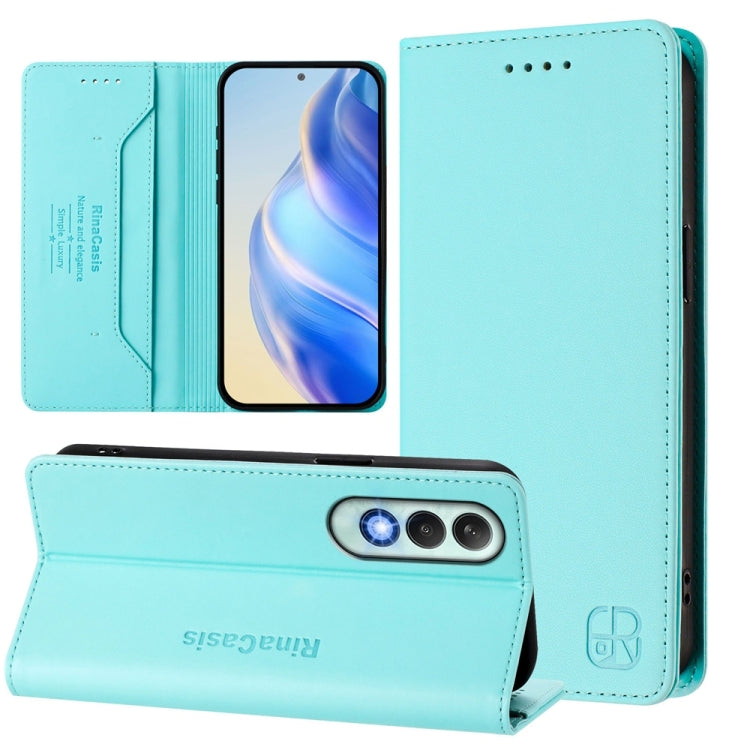 RC01 Dual-Folded Magnetic Suction RFID Leather Phone Case, For OnePlus Nord CE 2 Lite 5G / Nord 2 Lite, For OnePlus Nord CE4, For OnePlus Nord N30 SE