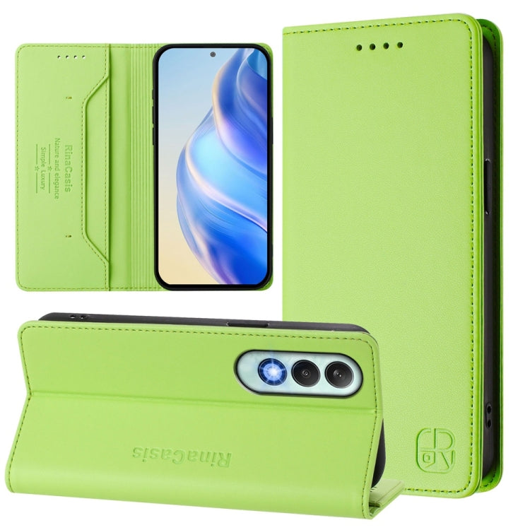 RC01 Dual-Folded Magnetic Suction RFID Leather Phone Case, For OnePlus Nord CE 2 Lite 5G / Nord 2 Lite, For OnePlus Nord CE4, For OnePlus Nord N30 SE
