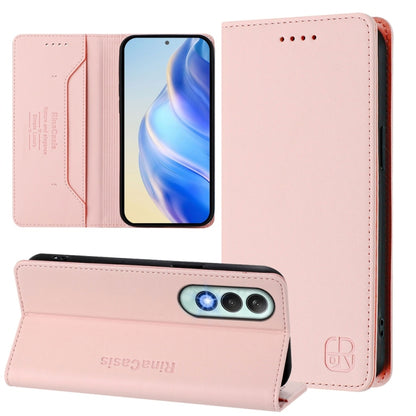 RC01 Dual-Folded Magnetic Suction RFID Leather Phone Case, For OnePlus Nord CE 2 Lite 5G / Nord 2 Lite, For OnePlus Nord CE4, For OnePlus Nord N30 SE
