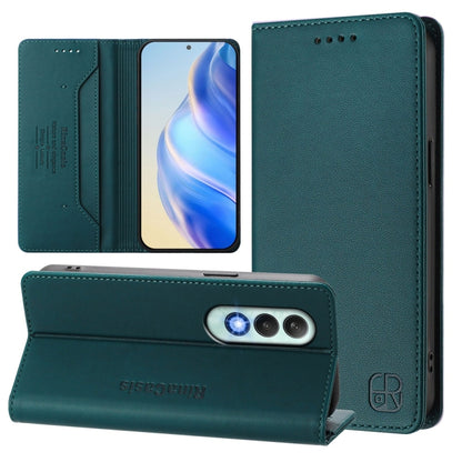 RC01 Dual-Folded Magnetic Suction RFID Leather Phone Case, For OnePlus Nord CE 2 Lite 5G / Nord 2 Lite, For OnePlus Nord CE4, For OnePlus Nord N30 SE