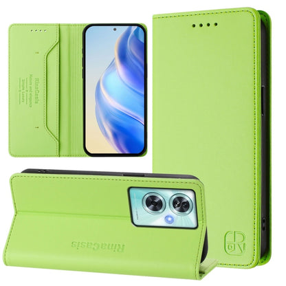 RC01 Dual-Folded Magnetic Suction RFID Leather Phone Case, For OnePlus Nord CE 2 Lite 5G / Nord 2 Lite, For OnePlus Nord CE4, For OnePlus Nord N30 SE