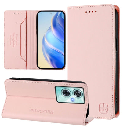 RC01 Dual-Folded Magnetic Suction RFID Leather Phone Case, For OnePlus Nord CE 2 Lite 5G / Nord 2 Lite, For OnePlus Nord CE4, For OnePlus Nord N30 SE