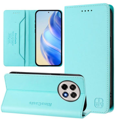 RC01 Dual-Folded Magnetic Suction RFID Leather Phone Case, For OnePlus Ace 5 Racing, For OnePlus 13R / Ace 5 / Ace 5 Pro, For OnePlus 13