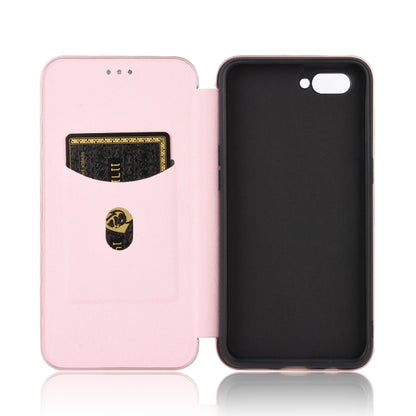Carbon Fiber Texture Magnetic Horizontal Flip TPU + PC + PU Leather Case with Card Slot, For OPPO A5(AX5) / A3s / A12e, For OPPO A7(AX7) / A5s / AX5s / A12, For OPPO A8 / A31 (2020), For OPPO A9 (2020) / A11 / A11X / A5 (2020)