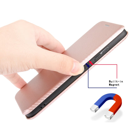 Carbon Fiber Texture Magnetic Horizontal Flip TPU + PC + PU Leather Case with Card Slot, For OPPO A5(AX5) / A3s / A12e, For OPPO A7(AX7) / A5s / AX5s / A12, For OPPO A8 / A31 (2020), For OPPO A9 (2020) / A11 / A11X / A5 (2020)