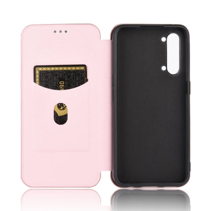 Carbon Fiber Texture Magnetic Horizontal Flip TPU + PC + PU Leather Case with Card Slot, For OPPO Reno3 5G / Find X2 Lite, For OPPO Reno3 5G (Japanese Version), For OPPO Reno3 Pro 5G / Find X2 Neo, For OPPO Reno4 4G