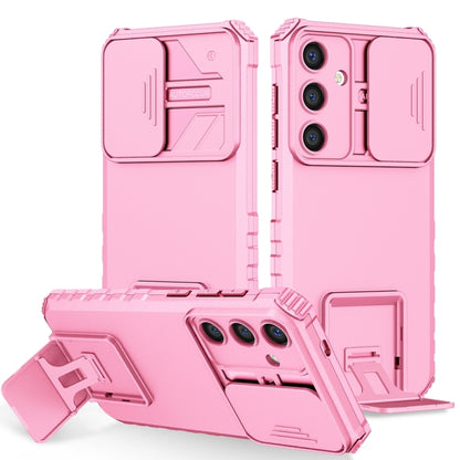 Stereoscopic Holder Sliding Camshield Phone Case, For Samsung Galaxy S25 5G, For Samsung Galaxy S25+ 5G, For Samsung Galaxy S25 Ultra 5G