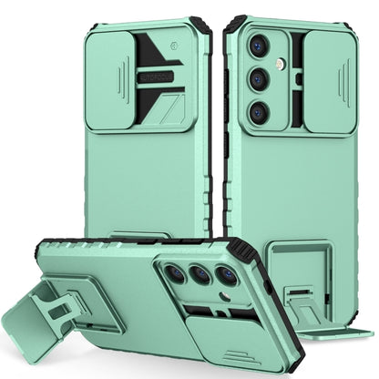Stereoscopic Holder Sliding Camshield Phone Case, For Samsung Galaxy S25 5G, For Samsung Galaxy S25+ 5G, For Samsung Galaxy S25 Ultra 5G