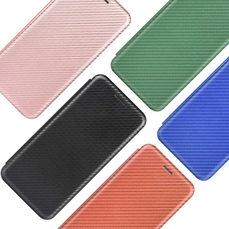 Carbon Fiber Texture Magnetic Horizontal Flip TPU + PC + PU Leather Case with Card Slot, For Xiaomi Redmi Note 8 Pro, For Xiaomi Redmi Note 9, For Xiaomi Redmi Note 9S, For Xiaomi Redmi Note 8T