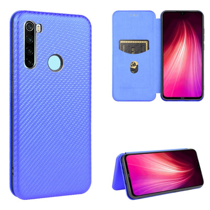 Carbon Fiber Texture Magnetic Horizontal Flip TPU + PC + PU Leather Case with Card Slot, For Xiaomi Redmi Note 8, For Xiaomi Mi 10 Lite, For Xiaomi Mi 10 Ultra, For Xiaomi Mi 10 5G