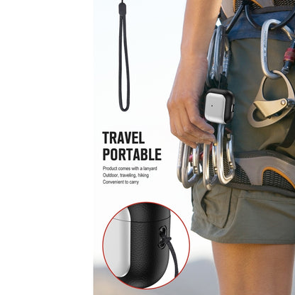 Electroplating Leather Texture Wireless Earbuds Box Protective Case, For AirPods 4 ANC, For AirPods 4