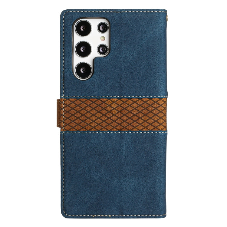 Grid Stitching Leather Phone Case with Lanyard, For Samsung Galaxy S22 Ultra 5G, For Samsung Galaxy S22+ 5G, For Samsung Galaxy S22 5G, For Samsung Galaxy S21 FE 5G, For Samsung Galaxy S21 5G, For Samsung Galaxy S21+ 5G