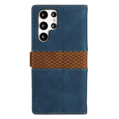 Grid Stitching Leather Phone Case with Lanyard, For Samsung Galaxy S22 Ultra 5G, For Samsung Galaxy S22+ 5G, For Samsung Galaxy S22 5G, For Samsung Galaxy S21 FE 5G, For Samsung Galaxy S21 5G, For Samsung Galaxy S21+ 5G