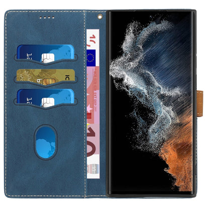 Grid Stitching Leather Phone Case with Lanyard, For Samsung Galaxy S22 Ultra 5G, For Samsung Galaxy S22+ 5G, For Samsung Galaxy S22 5G, For Samsung Galaxy S21 FE 5G, For Samsung Galaxy S21 5G, For Samsung Galaxy S21+ 5G