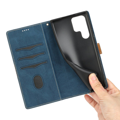 Grid Stitching Leather Phone Case with Lanyard, For Samsung Galaxy S22 Ultra 5G, For Samsung Galaxy S22+ 5G, For Samsung Galaxy S22 5G, For Samsung Galaxy S21 FE 5G, For Samsung Galaxy S21 5G, For Samsung Galaxy S21+ 5G