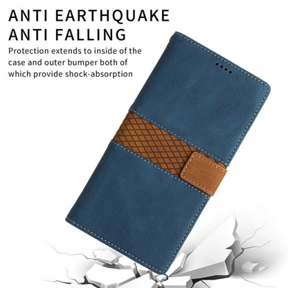 Grid Stitching Leather Phone Case with Lanyard, For Samsung Galaxy S22 Ultra 5G, For Samsung Galaxy S22+ 5G, For Samsung Galaxy S22 5G, For Samsung Galaxy S21 FE 5G, For Samsung Galaxy S21 5G, For Samsung Galaxy S21+ 5G