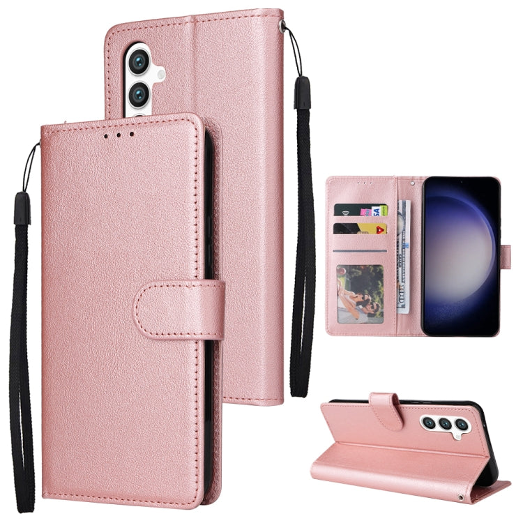 3-Card Slots Multifunctional Leather Phone Case, For Samsung Galaxy S25 5G, For Samsung Galaxy S25+ 5G, For Samsung Galaxy S25 Ultra 5G