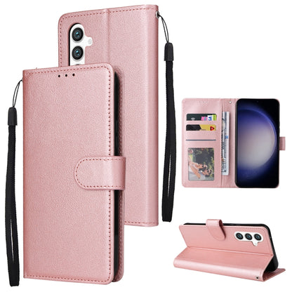 3-Card Slots Multifunctional Leather Phone Case, For Samsung Galaxy S25 5G, For Samsung Galaxy S25+ 5G, For Samsung Galaxy S25 Ultra 5G